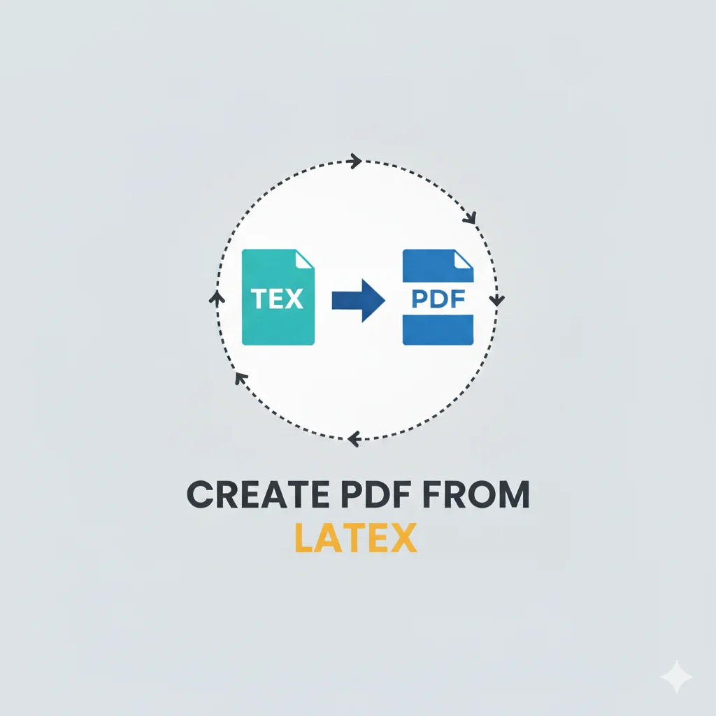 Create PDF from LaTeX