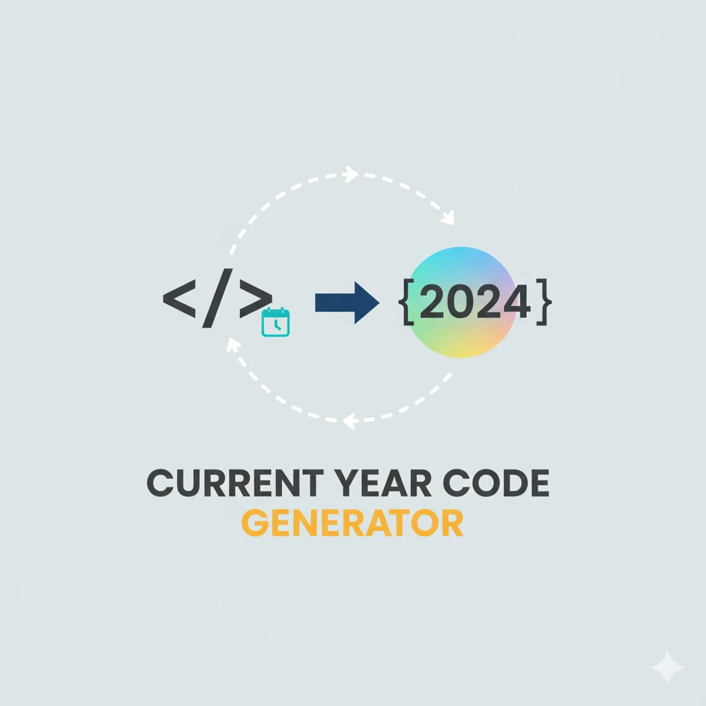 Current Year Code Generator
